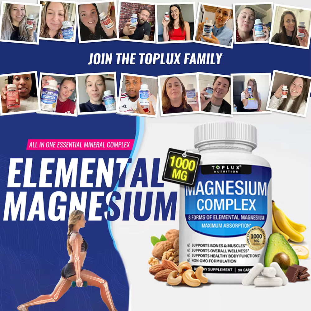 KAIRO - Magnesium Complex 8 Essential Magnesium Supplement